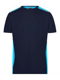 Dunkelblaues Arbeits T-Shirt Herren